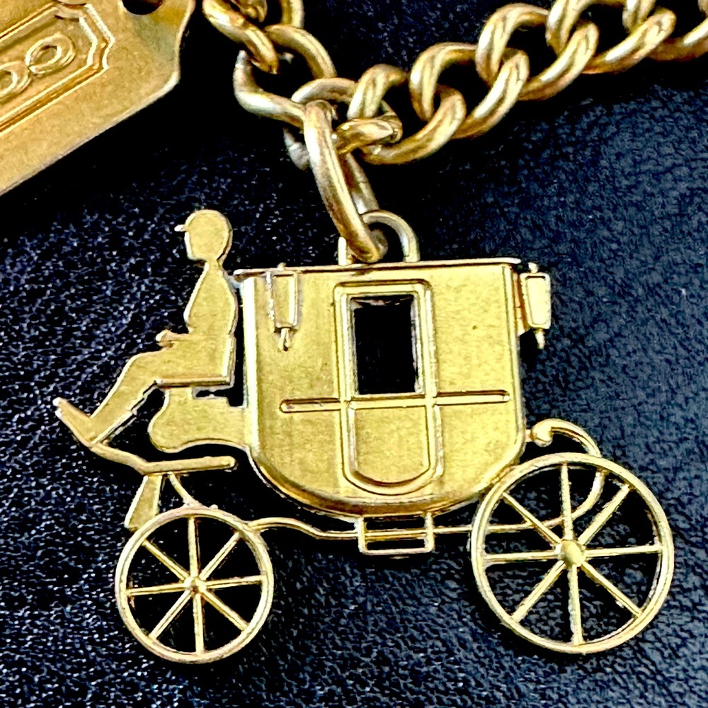 Coach Vintage Horse and Carriage Hangtag Purse Charms - Picture 2 of 4